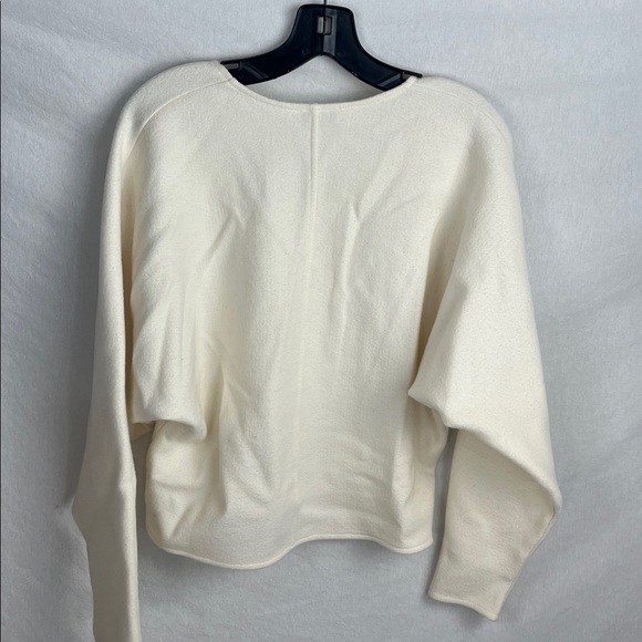 COS Women's V-Neck Sweater in Cream - Picture 4 of 5